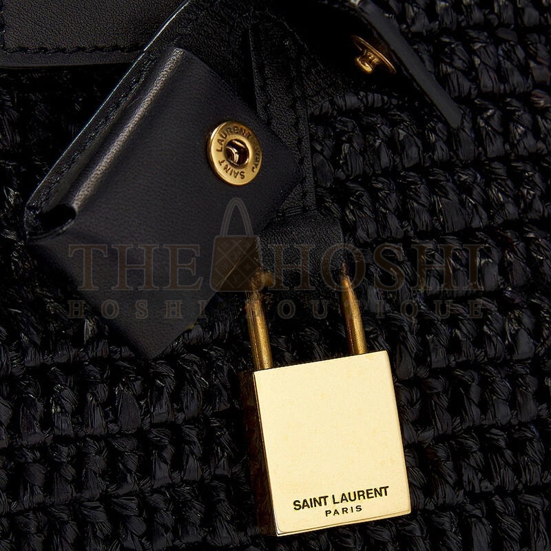 Y51 SAC DE JOUR S*pPLE IN RAFFIA AND LEATHER-MEDIUM 751499GAADY1000 (41*28*13cm) Master Quality